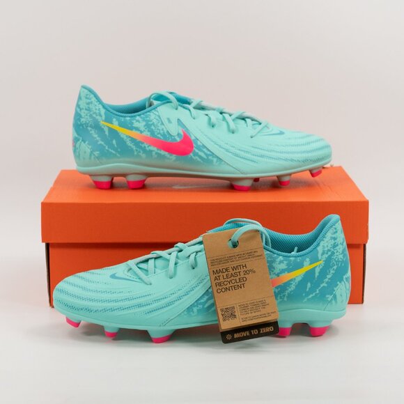 Nike Phantom GX II Club LV8 FG 'Green Glow' FJ2565-300 Soccer Cleat Multi Size - Picture 8 of 11